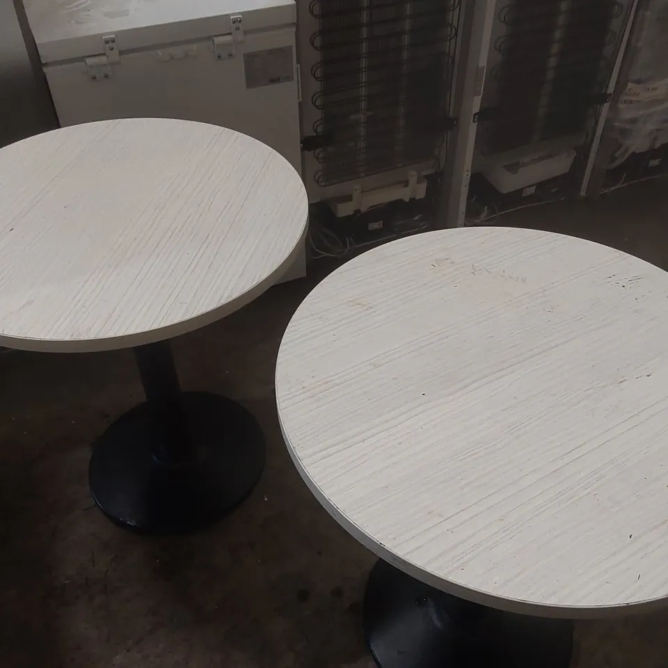 3x RESTAURANT TABLES