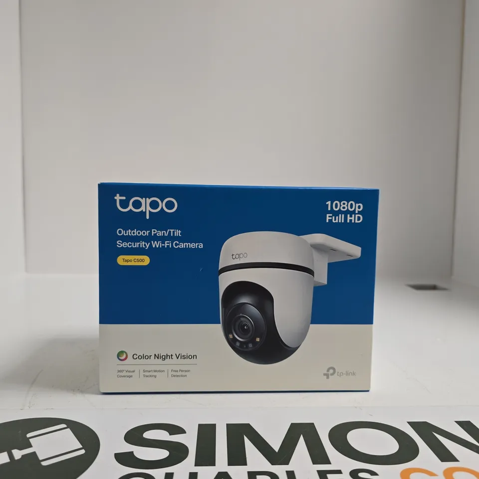 TP-LINK TAPO C500 OUTDOOR PAN/TILT SECURITY WI-FI CAMERA – BOXED