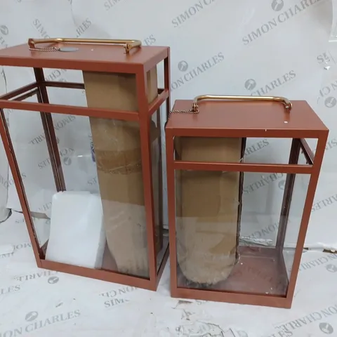BUNDLEBERRY BY AMANDA HOLDEN SET OF LANTERNS 