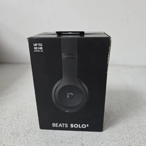 BEATS SOLO3 WIRELESS HEADPHONES – BOXED