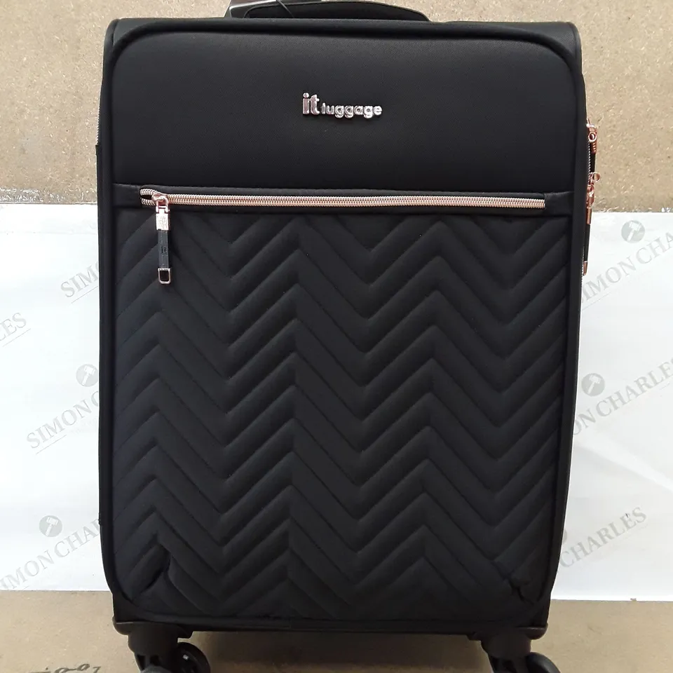 BRAND NEW BOXED ITSLUGGAGE BEWITCHING CABIN 19-INCH SUITCASE - BLACK (1 BOX)
