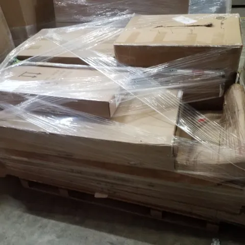 PALLET CONTAINING ASSORTED FLATPACK FURNITURE PARTS