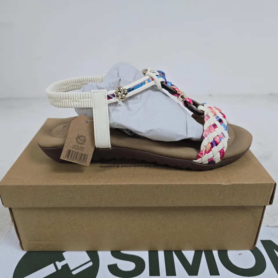 JO AND JOE MARRAKESH SANDALS SIZE 7 BOXED