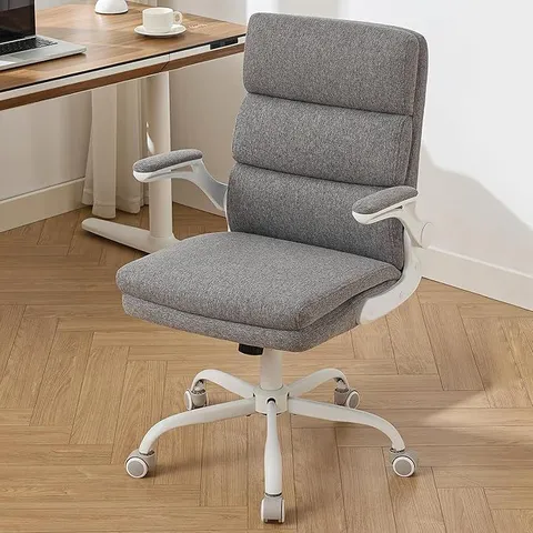 BOXED EXECUTIVE OFFICE CHAIR - CEMENT COLOUR