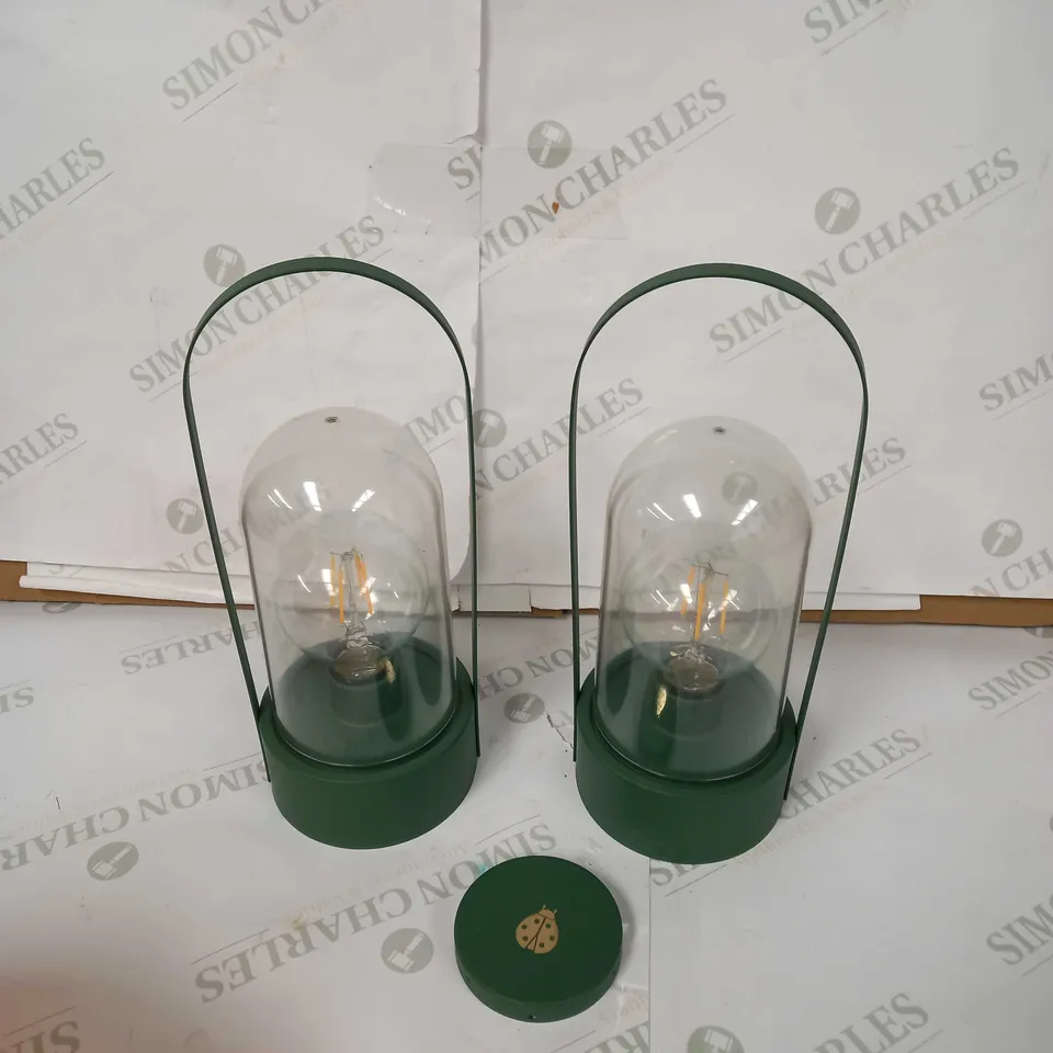 BUNDLEBERRY BY AMANDA HOLDEN SET OF 2 INDOOR OUTDOOR LANTERNS