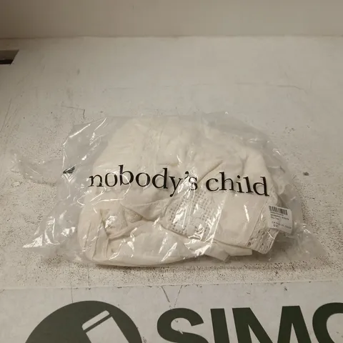 NOBODY'S CHILD ELSA TOP – WHITE, UK 14 (EU 42)