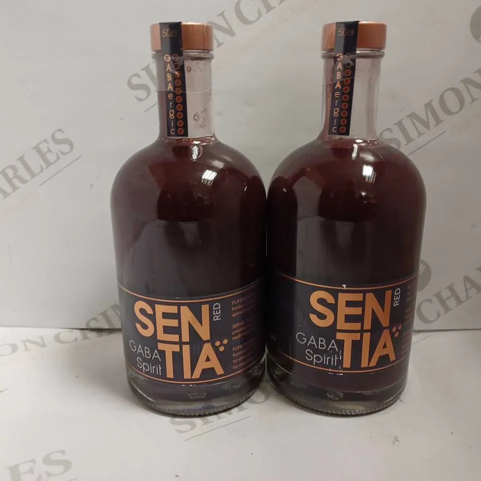 LOT OF 2 SENTIA RED GABA SPIRIT
