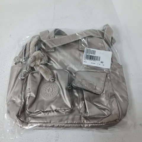 BAGGED KIPLING JELISSA BACKPACK IN METALLIC GLOW