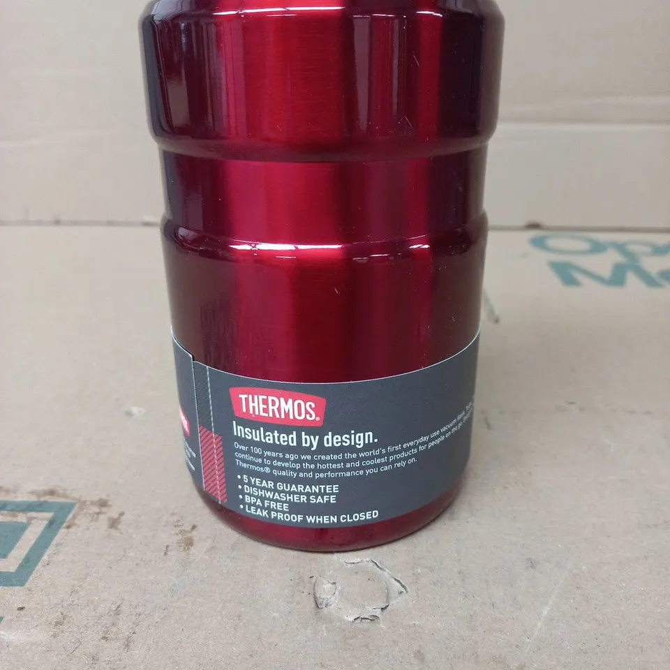 THERMOS STAINLESS KING FOOD FLASK 710ML – RED