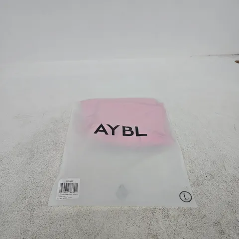 AYBL EMPOWER SEAMLESS SHORTS BABY PINK LARGE