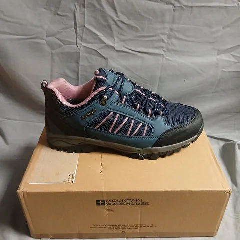 MOUNTAIN WAREHOUSE PATH WOMENS OUTDOOR WALKING TRAINERS - 8 