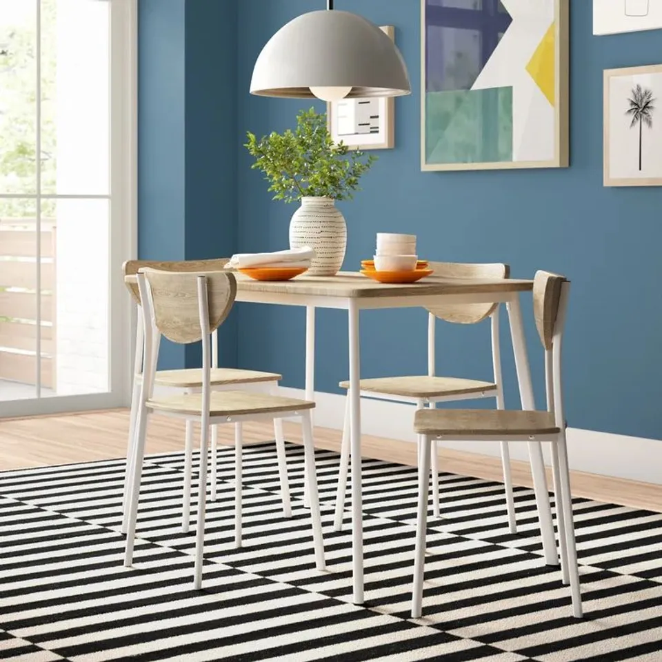 BOXED PALMERI 4 PERSON DINING SET