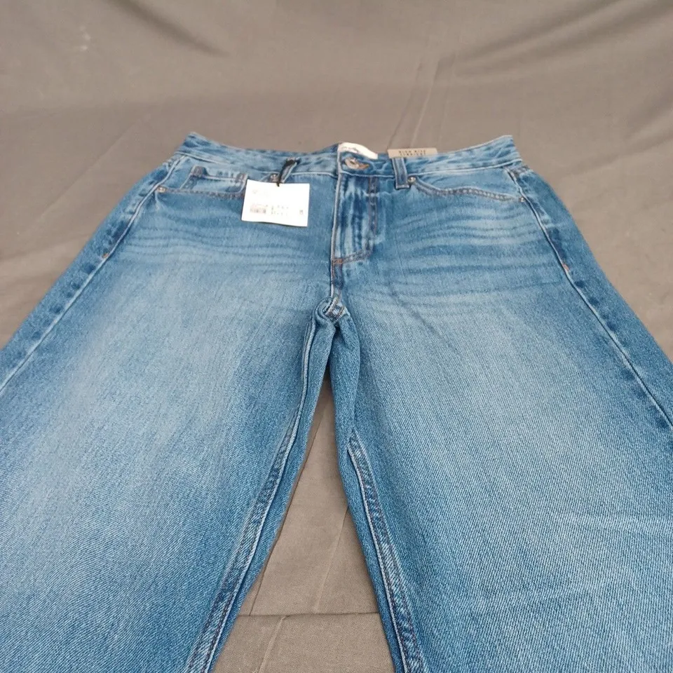 RIVER ISLAND DENIM SPECIALIST HIGH RISE STRAIGHT - SIZE 10XS