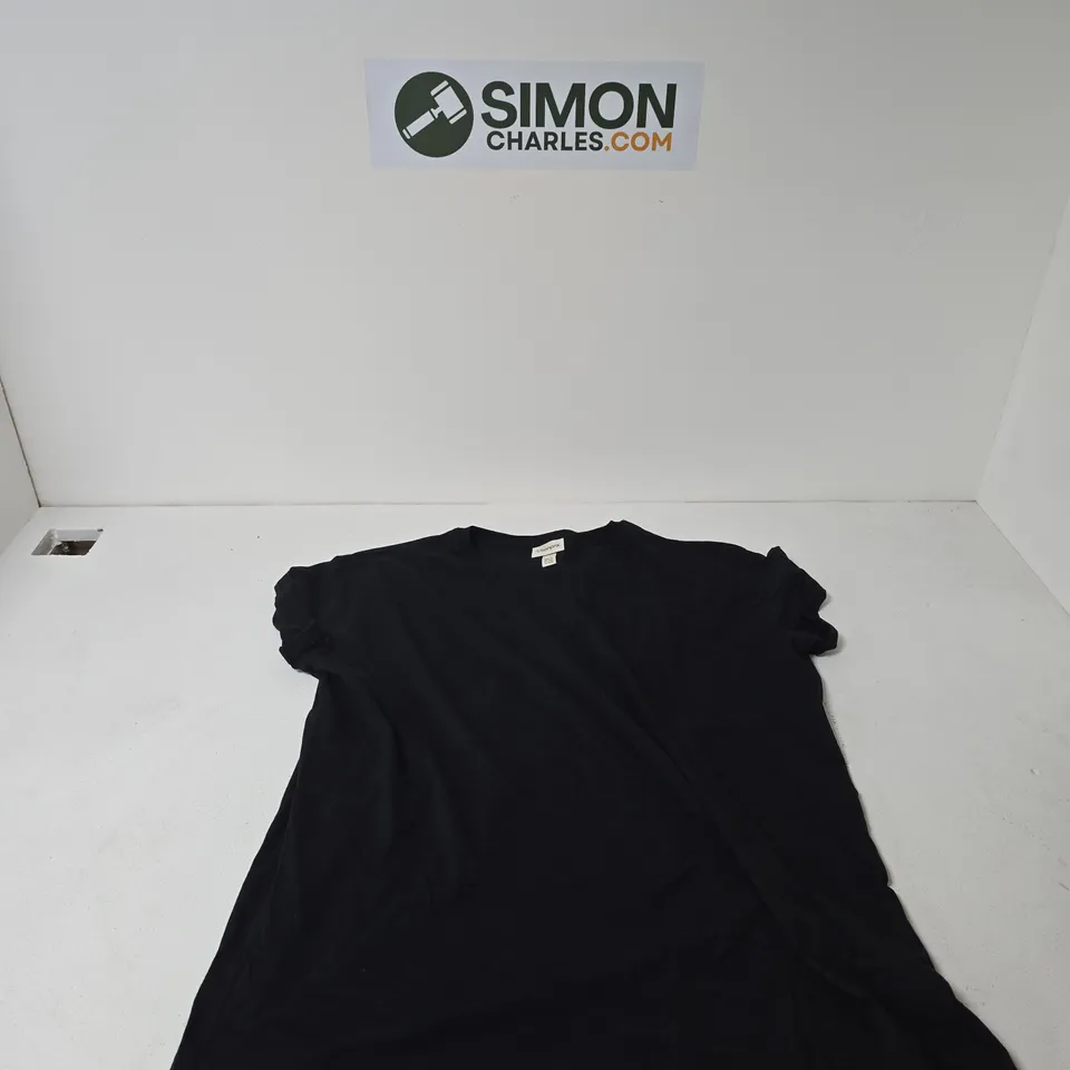 UK XL BONPRIX BLACK T-SHIRT (EU 48/50)