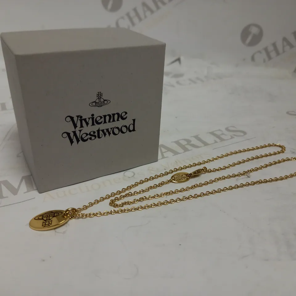 VIVIENNE WESTWOOD TAG NECKLACE