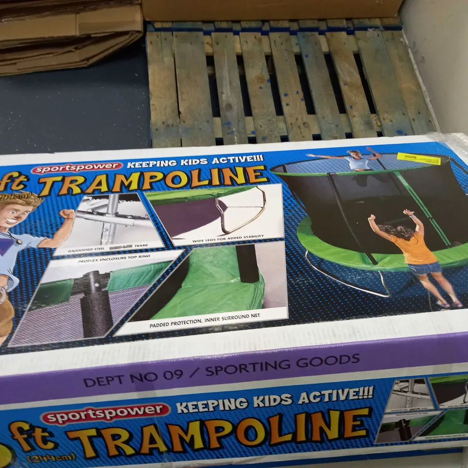 SPORTSPOWER 8FT TRAMPOLINE