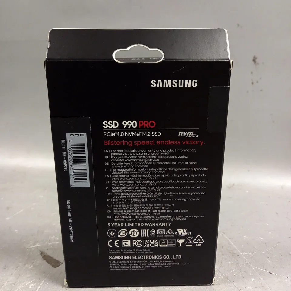 BOXED SEALED SAMSUNG 990 PRO 2TB SSD 