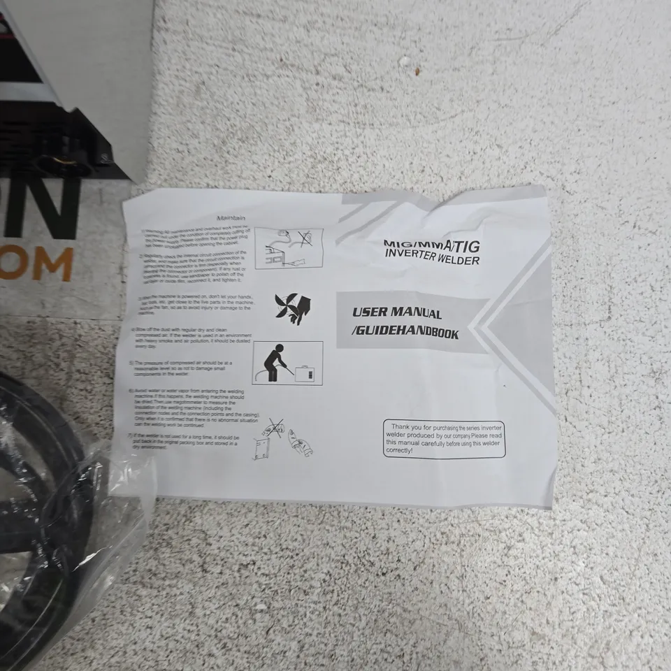 MIG-270 INVERTER WELDER – MIG/MMA/TIG (BOXED )