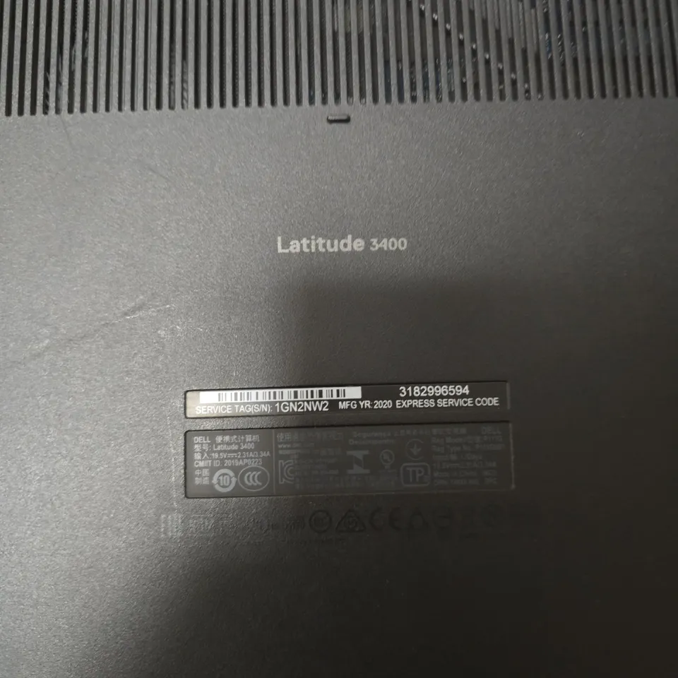 DELL LATITUDE 3400 LAPTOP – I5-8365U, 8GB RAM, 256GB SSD, 14" DISPLAY