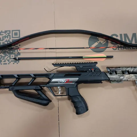 BOXED EK JAG 2 PRO 175LBS DRAW WEIGHT CROSSBOW IN BLACK/CAMO