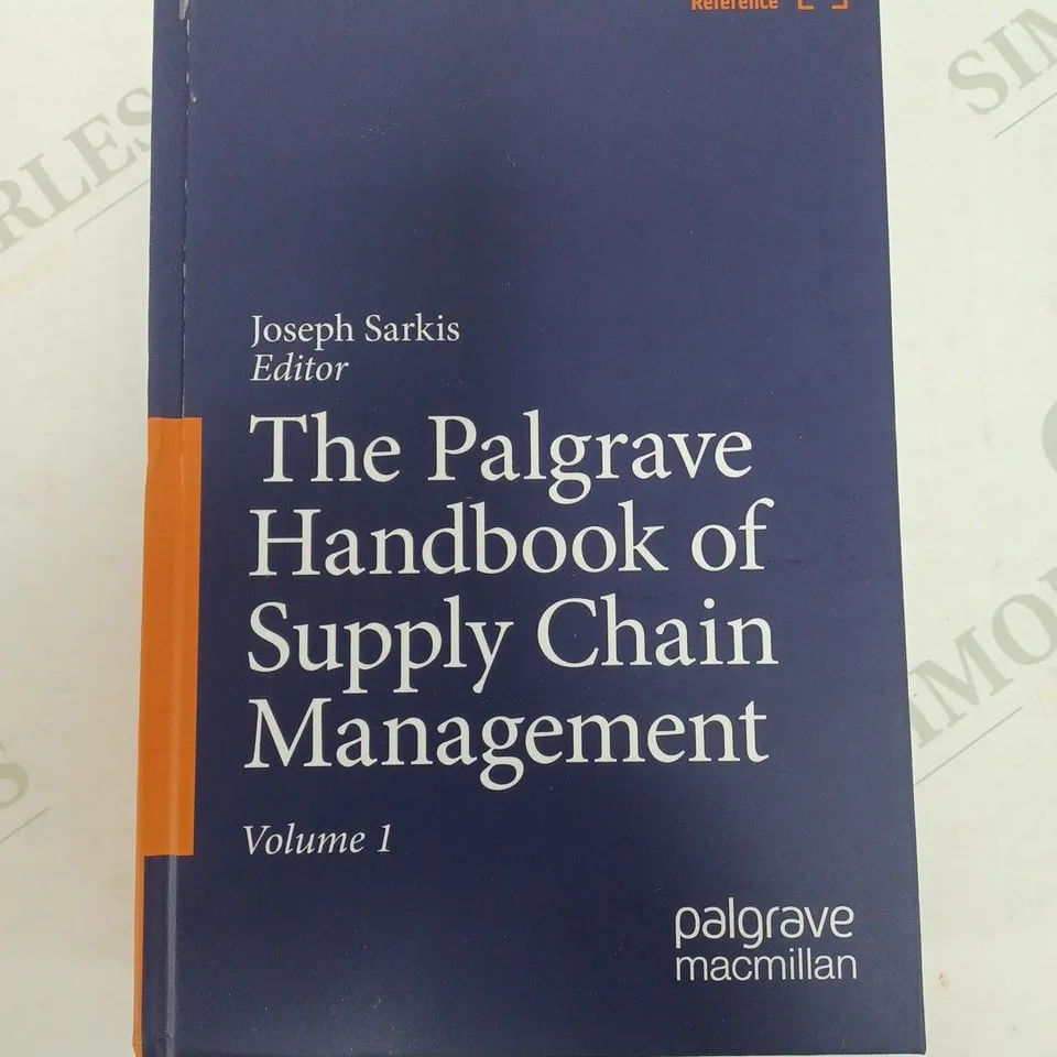 THE PALGRAVE HANDBOOK OF SUPPLY CHAIN MANAGEMENT VOLUME 1