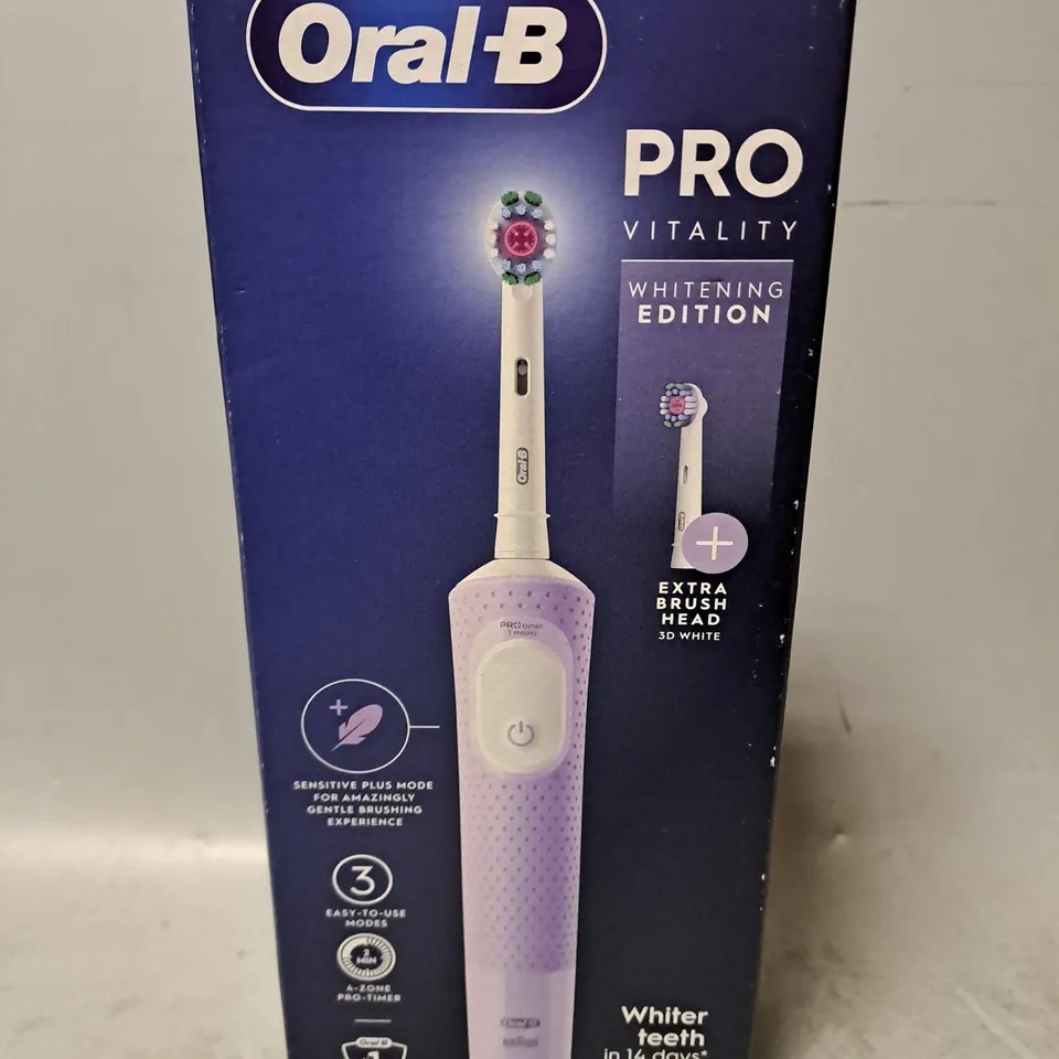 SEALED BRAUN ORAL B PRO VITALITY RECHARCHABLE TOOTHBRUSH