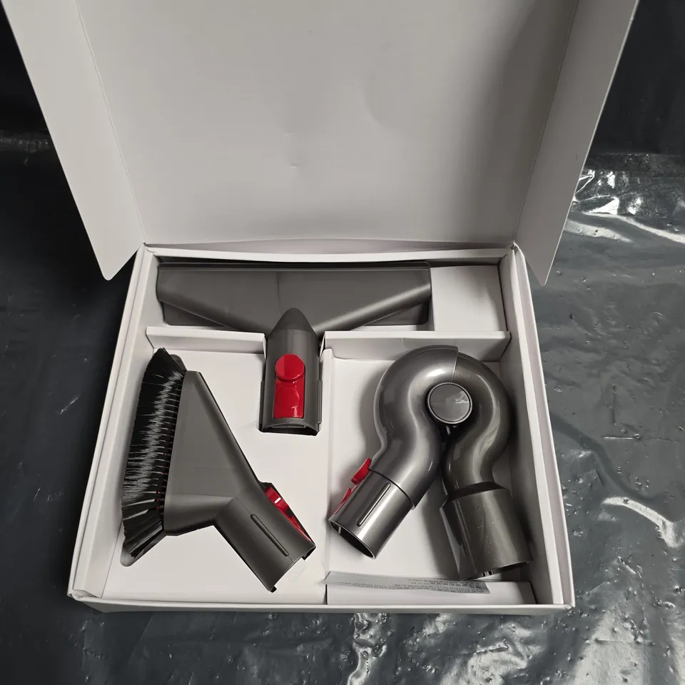 DYSON FURNITURE CLEANING KIT – 3PCE VACUUM ACCESSORY SET (BOXED)