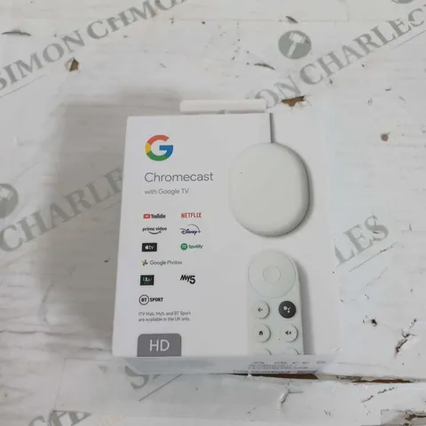 BOXED GOOGLE CHROMECAST