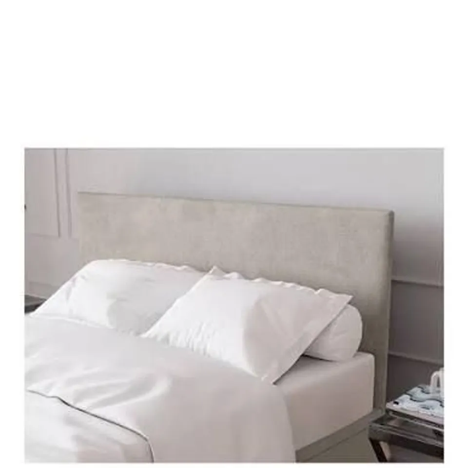 BOXED WINTHORPE DOUBLE HEADBOARD - TAUPE 