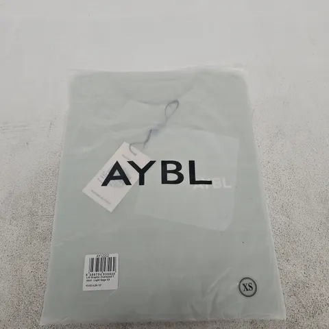 BAGGED AYBL LIFT GRAPHIC OVERSIZED T-SHIRT - LIGHT SAFE - SIZE XS