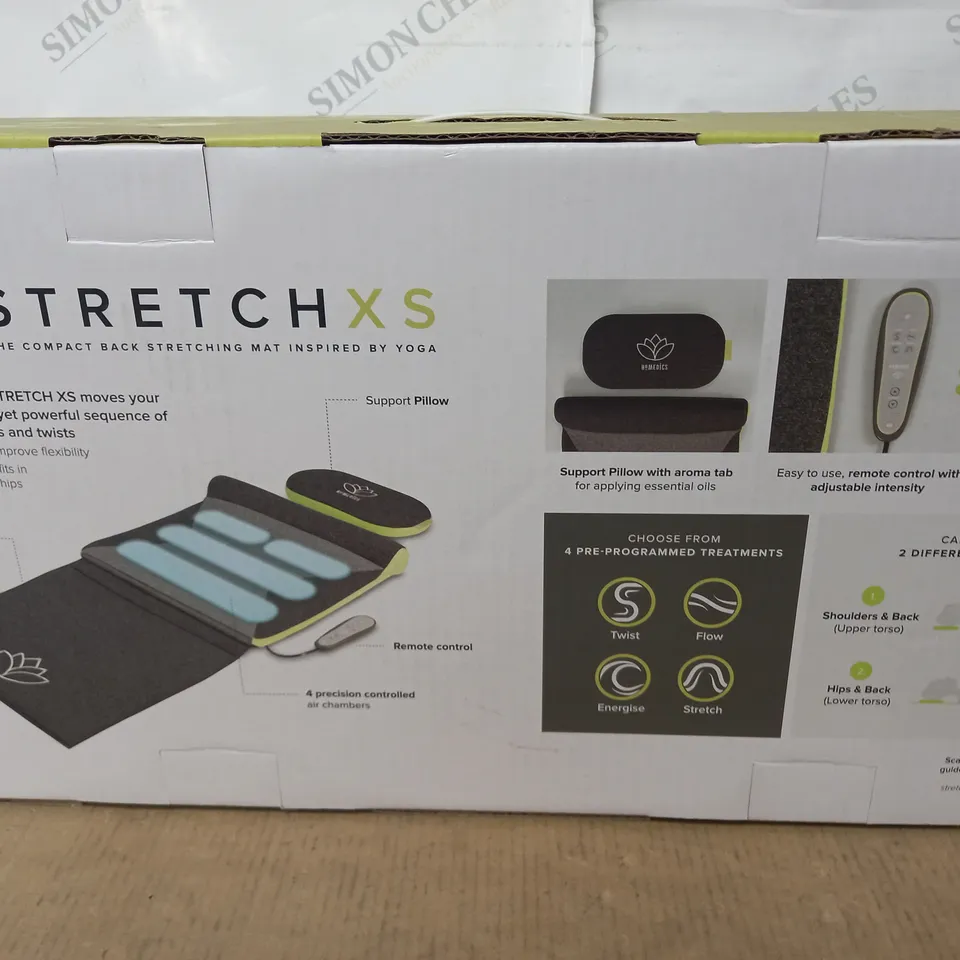 BOXED AS NEW HOMEDICS STRETCH XS BACK STRETCHING MAT