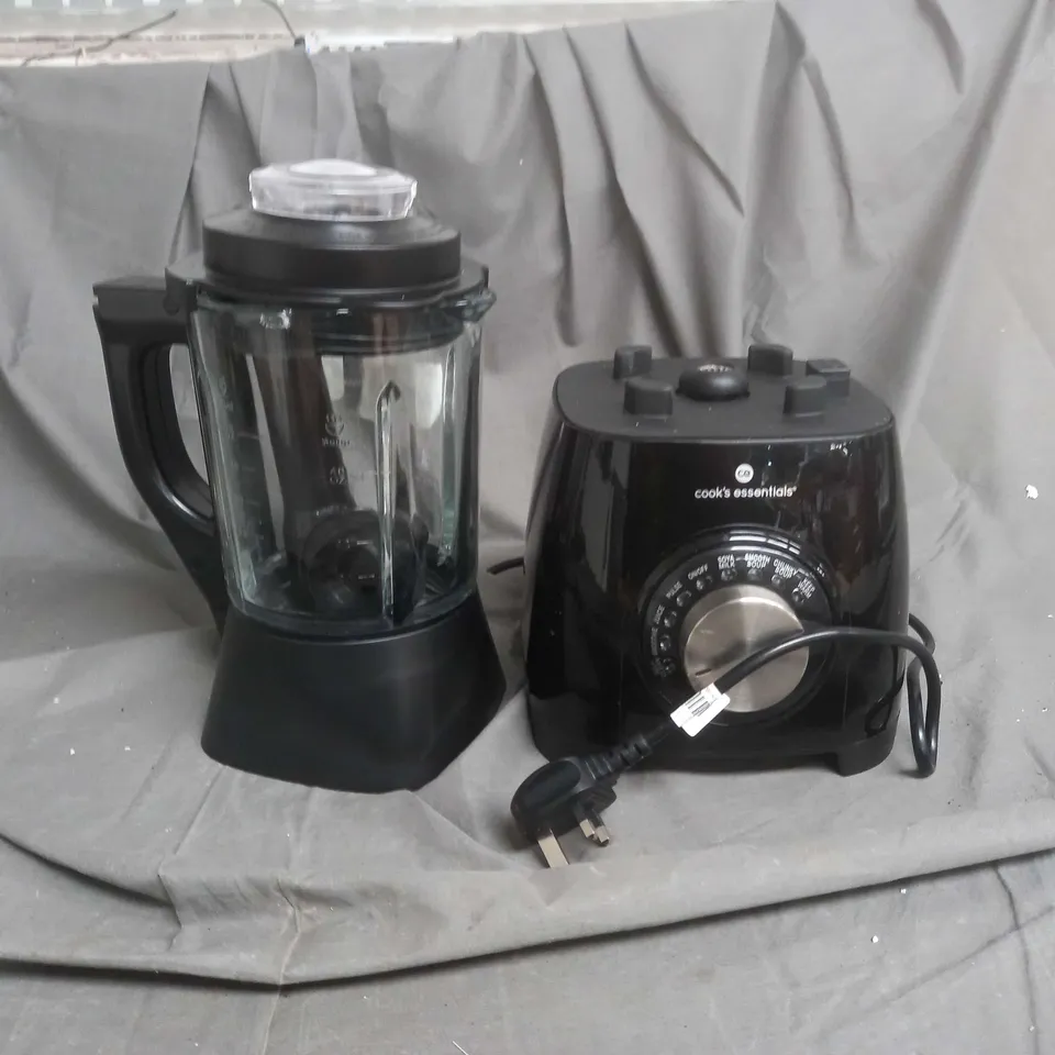 UNBOXED COOKS ESSENTIAL SOUP MAKER BLENDER BLACK 