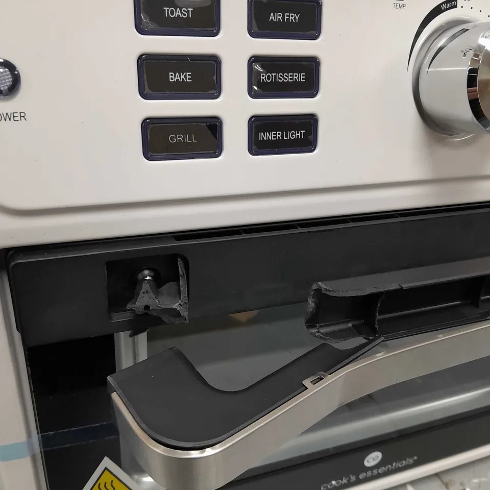 BOXED COOK'S ESSENTIAL AIR FRYER OVEN IN COOL GREY