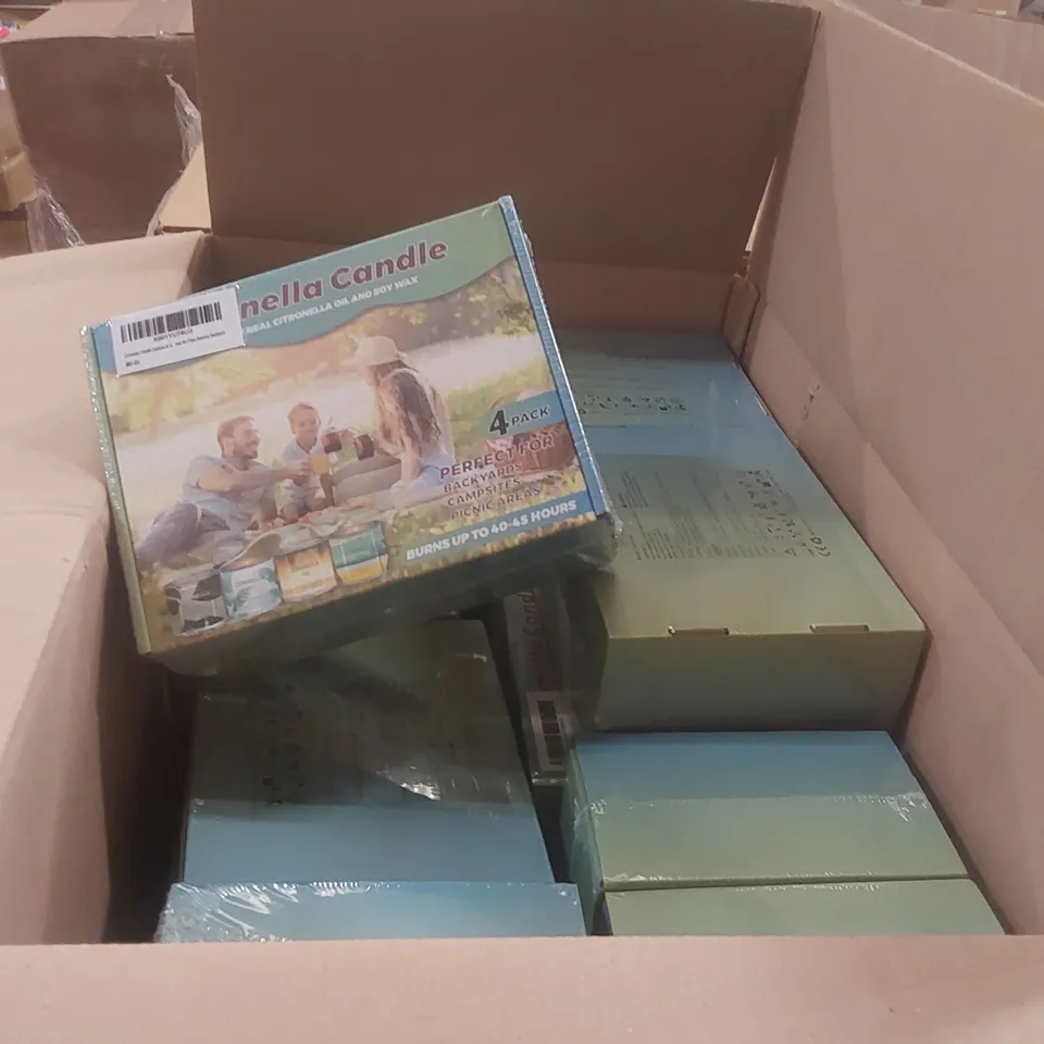 PALLET CONTAINING A LARGE QUANTITY OF ASSORTED CANDLES ECT