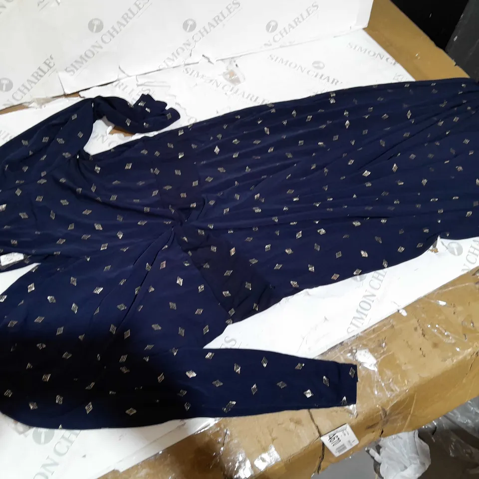 K&C REGULAR LENGTH NAVY BLUE DRESS SIZE L 