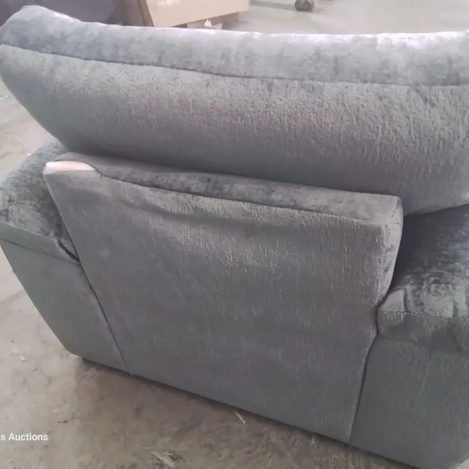 DESIGNER EASY CHAIR MINK PLUSH FABRIC