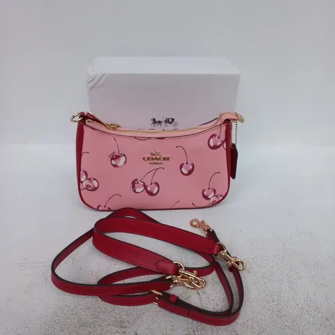 COACH PINK CHERRY PRINT CROSSBODY BAG – WOMEN’S ACCESSORIES