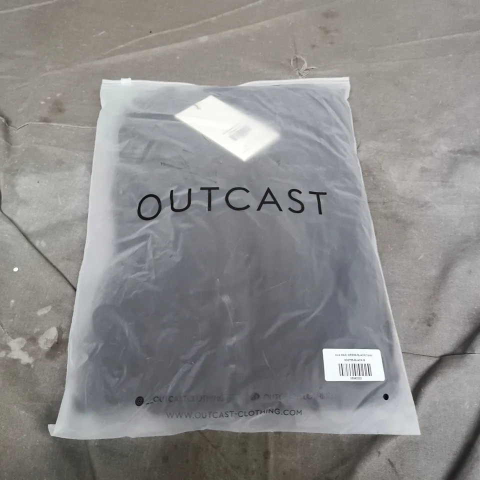 OUTCAST CLOTHING AVA MAXI DRESS – BLACK, SIZE S