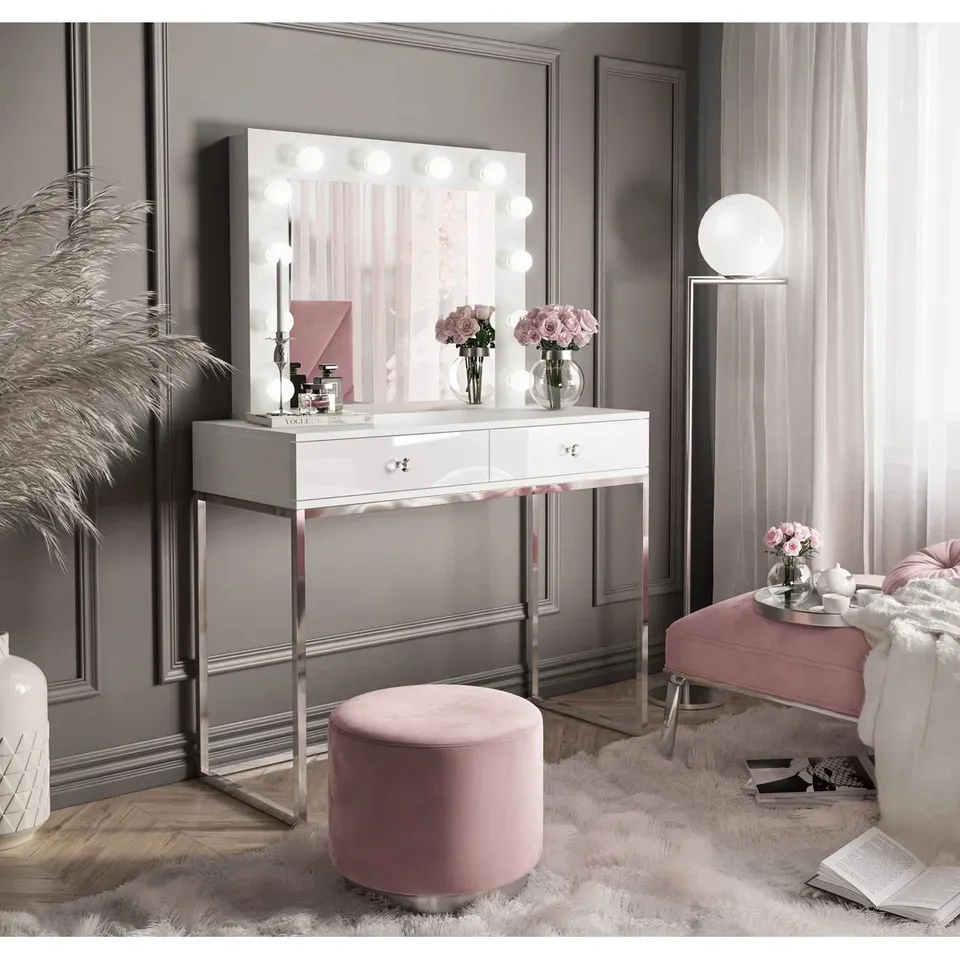 BOXED ALAMAE DRESSING TABLE WITH MIRROR (4 BOXES)