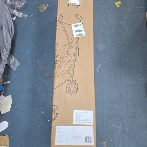 BOXED SILVER CROSS POP STROLLER - SAGE - COLLECTION ONLY