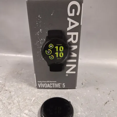 BOXED GARMIN VIVOACTIVE 5 HEALTH & FITNESS GPS SMARTWATCH 