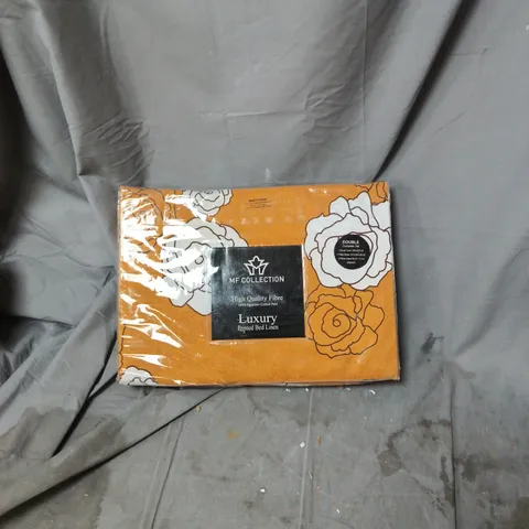 MF COLLECTION LUXURY PRINTED BED LINEN – HIGH QUALITY FIBRE. DOUBLE