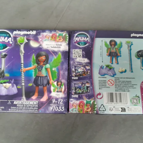 LOT OF 10 BOXED PLAYMOBILE ADVENTURE OF AYUMA ALYA FIGURES