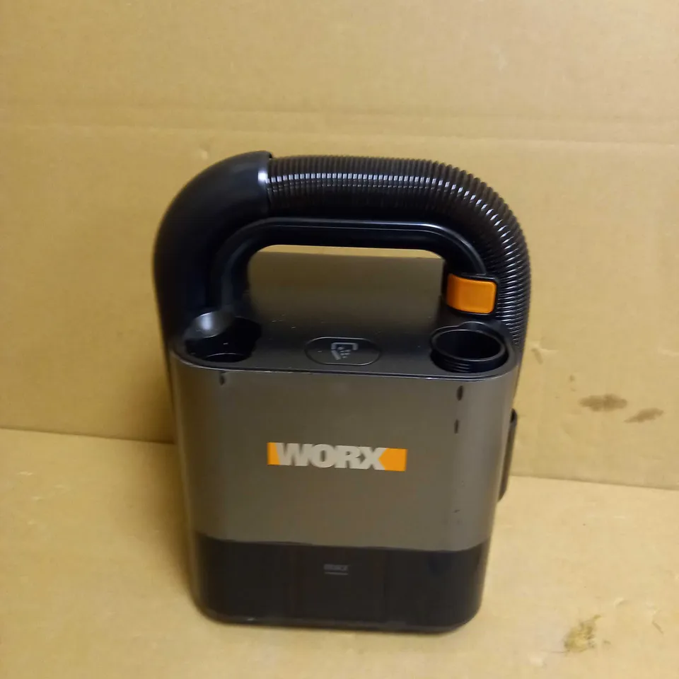 WORX WX030.9 18V (20V MAX) CUBEVAC CORDLESS COMPACT VACUUM CLEANER - BARE UNIT, BLACK