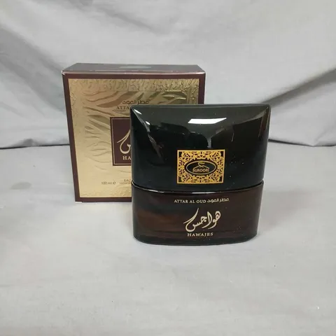 12 BOXED HAWAJES HAWAJES ATTAR AL OUD – EAU DE PARFUM 100 ML