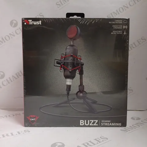 BOXED SEALED TRUST BUZZ PC/LAPTOP STREAMING MICROPHONE