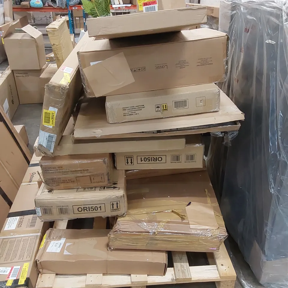 PALLET TO CONTAIN ASSORTED BOXED FURNITURE AND FURNITURE PARTS