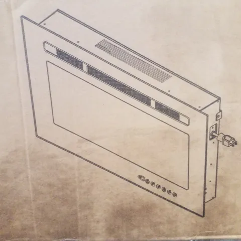 BOXED ELECTRIC FIREPLACE