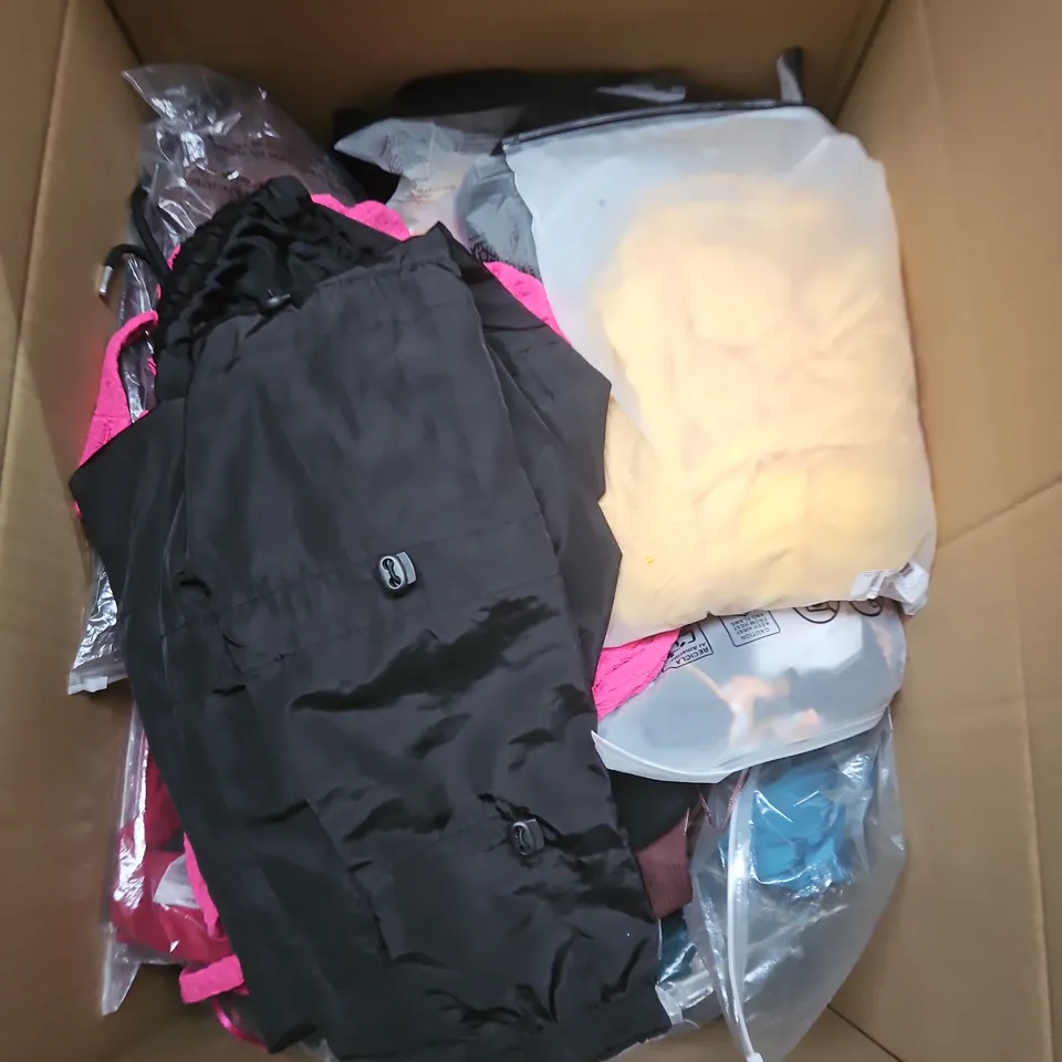 APPROXIMATELY 25 ASSORTED CLOTHING AND FASHION PRODUCTS IN VARIOUS STYLES AND SIZES - COLLECTION ONLY