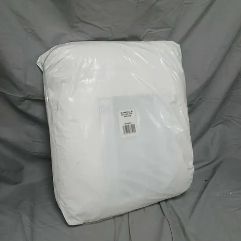WHITE FITTED BED TOPPER – SINGLE (90X190 CM)